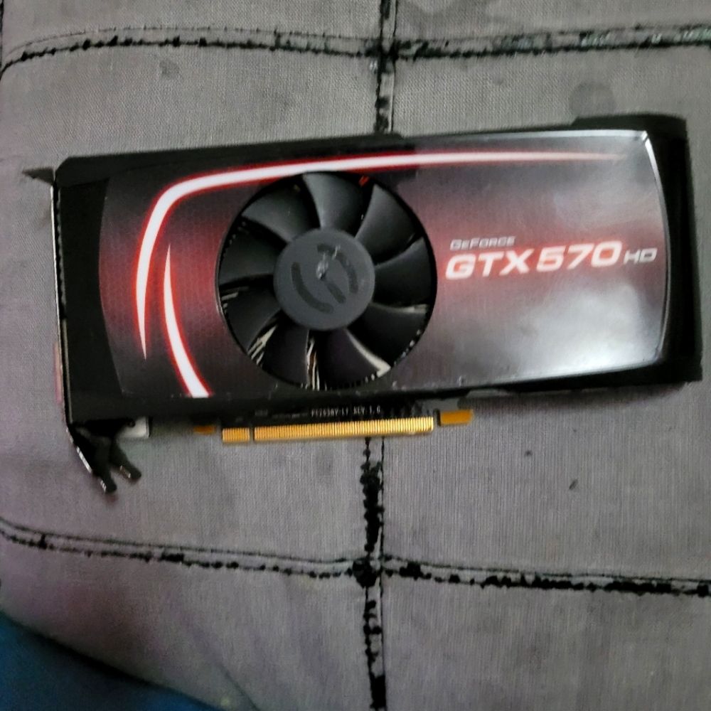 GTX 570 HD Graphics Card - Black